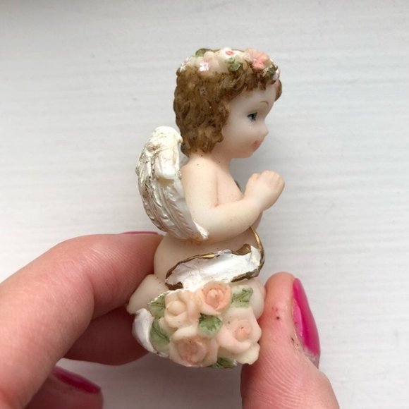 Vintage Accents Praying Angel Cherub Figurine Poshmark